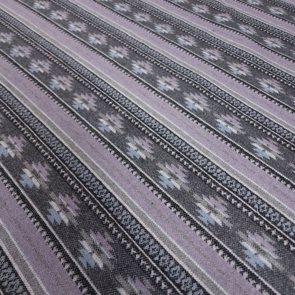 Wholesale Southwest Stripe Lavender Fabric Native Print by the Bolt 40 yards - Picture 2 of 10